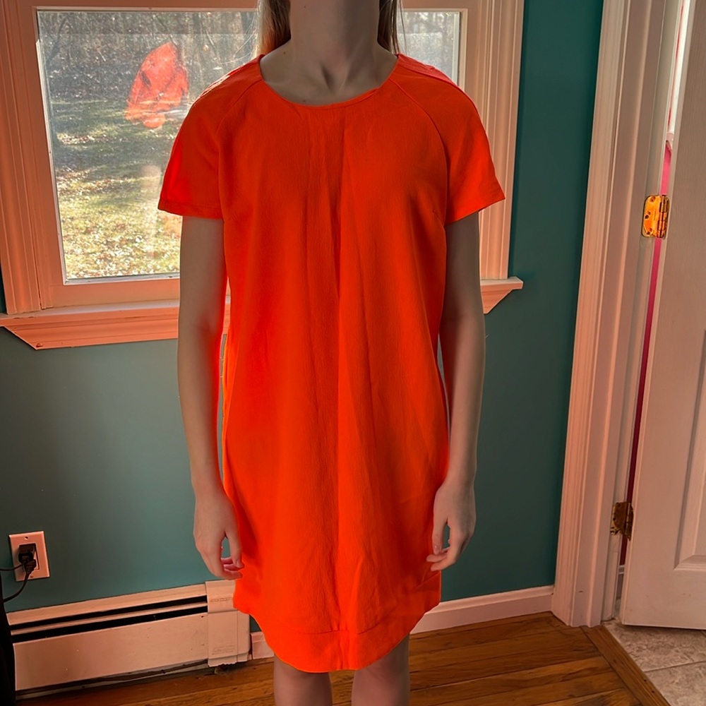 Sans Souci Florescent Orange dress Size M